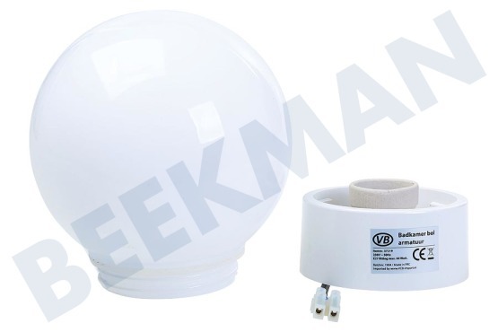 VB  Bol lamp met fitting