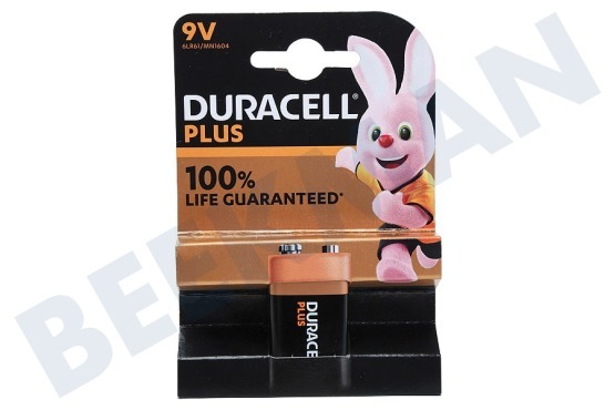 Duracell  Alkaline Ultra 9V blister 1 stuks