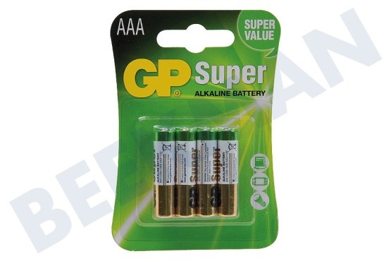 GP  LR03 Super Alkaline AAA