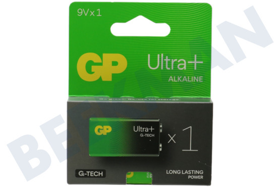 GP  6LR61 9V batterij GP Alkaline Ultra Plus