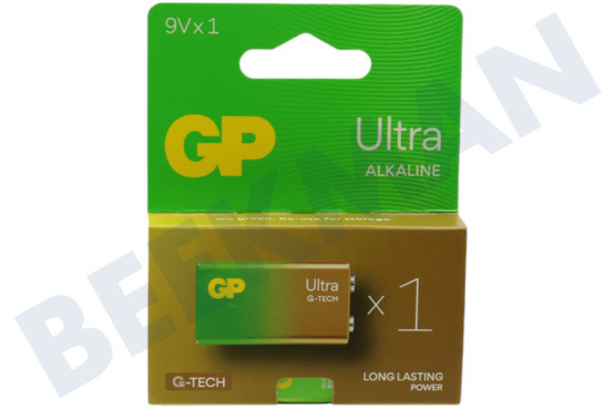 GP  6LR61 9V batterij GP Alkaline Ultra