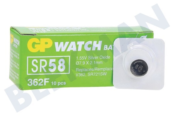 GP  SR58 362 GP horloge batterij