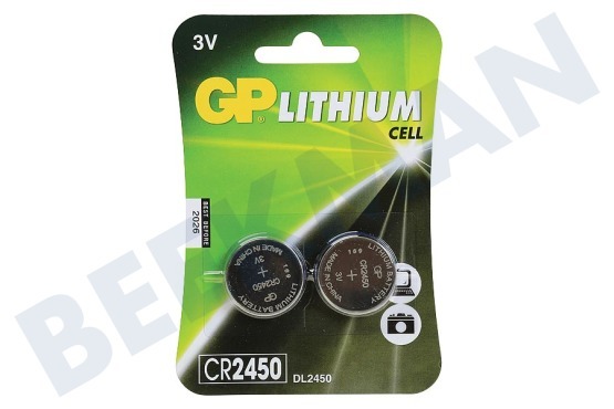 GP  CR2450 GP Lithium Knoopcel 3V