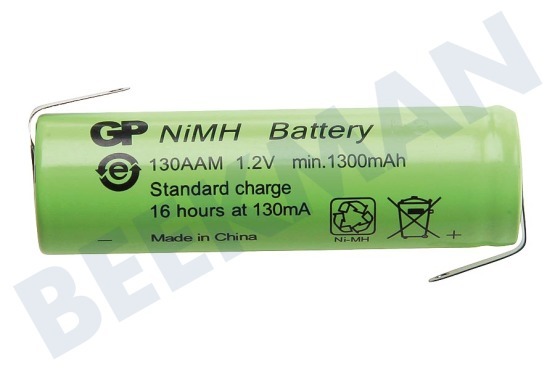 GP  130AAM Batterij Oplaadbaar 1.2V 1300mAh