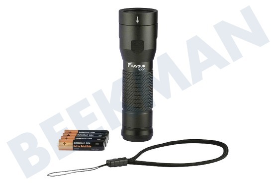 Universeel  T2042 Focus Control Zaklamp 4xAAA batterij