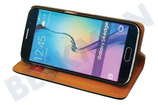 Samsung  Book Case met creditcard sleuven, Zwart, Leder