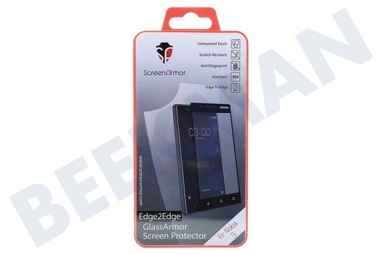 Nokia  Screen Protector Safety Glass Edge 2 Edge