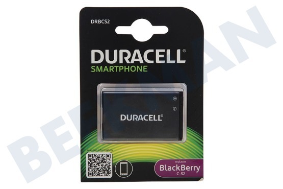 Duracell  C-S2 Accu Blackberry Li-Ion 3.7V 1000mAh