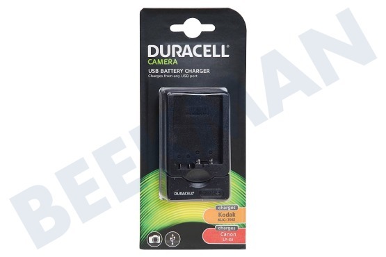 Duracell  DRC5800 USB Batterijlader Canon LP-E8, Kodak KLIC-7002