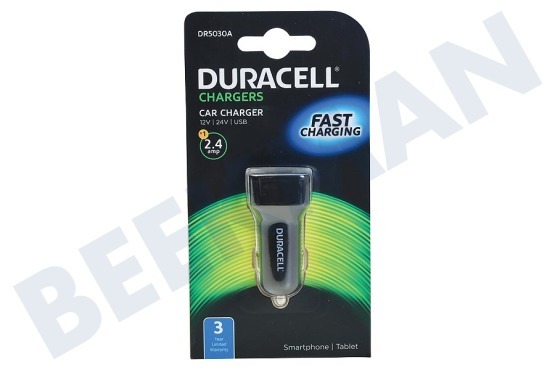 Duracell  DR5030A Single USB Autolader 5V/2.4A