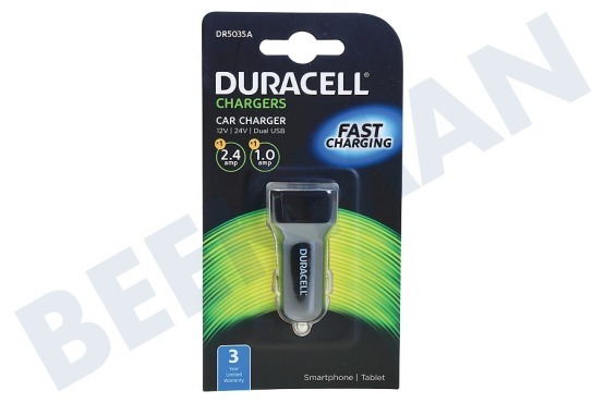 Duracell  DR5035A Dual USB Autolader 5V/3.4A