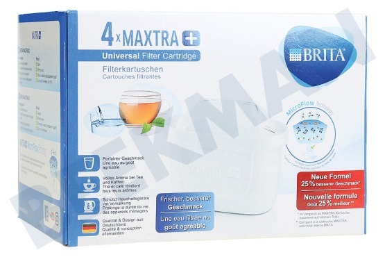 Brita Waterkan Waterfilter Filterpatroon 4-pack