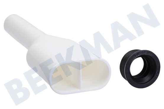 Easyfiks  Verloop Afvoer verdubbelaar met rubberen dop (verbindingstuk)