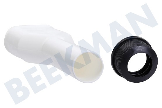 Easyfiks  Verloop Afvoer verdubbelaar met rubberen dop (verbindingstuk)