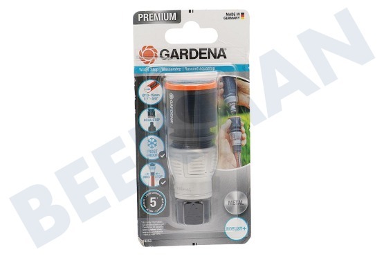 Gardena  18253-20 Premium Waterstop 13 mm (1/2") - 15 mm (5/8")