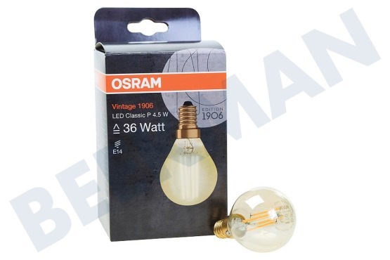 Osram  Osram Vintage 1906 LED Classic P45 4,5W E14