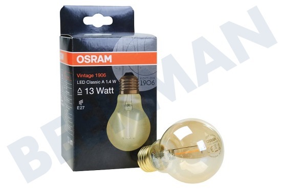 Osram  Osram Vintage 1906 LED Classic A60 1,4W E27