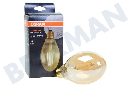 Osram  Osram Vintage 1906 LED Oval 4,5W E27