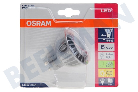 Osram  Ledlamp LED spot GU10 4W 230V