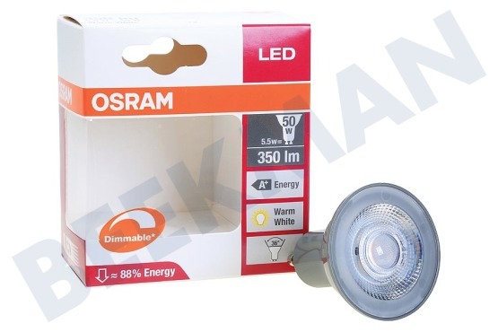 Osram  Ledlamp LED Superstar Par16   lengte 44mm inclusief aansluiting