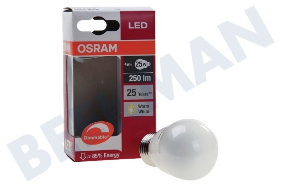 Osram  Ledlamp LED Superstar Classic P25 Advanced Dimbaar Mat