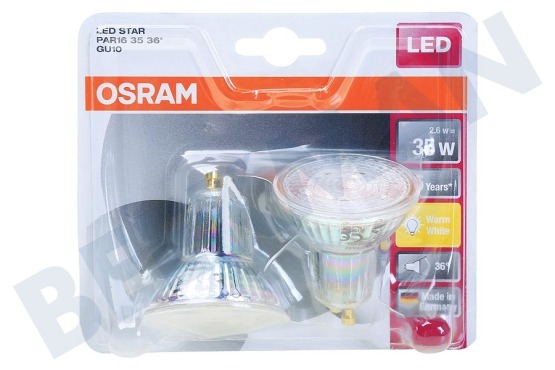 Osram  LED Star Par 16 36 Graden 2.6W GU10 230lm
