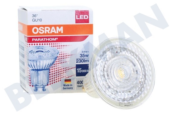 Osram  4052899958067 Parathom Reflectorlamp GU10 PAR16 3.3W 3000K