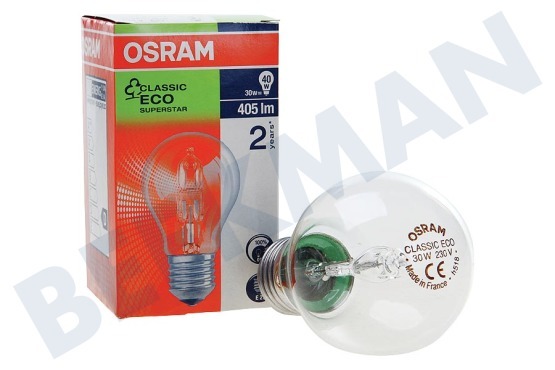 Osram  Halogeenlamp Halogen Eco Classic A 30W 4+1 Actie verpakking