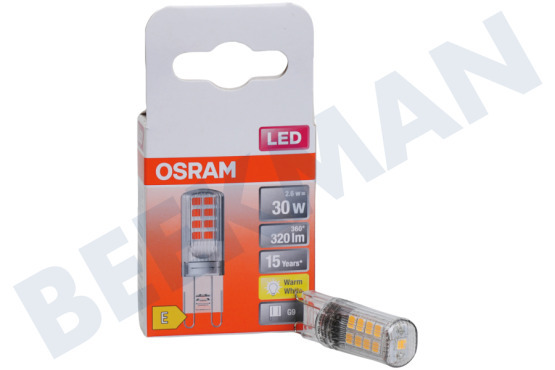 Osram  LED Pin 30 G9 2.6W 2700K