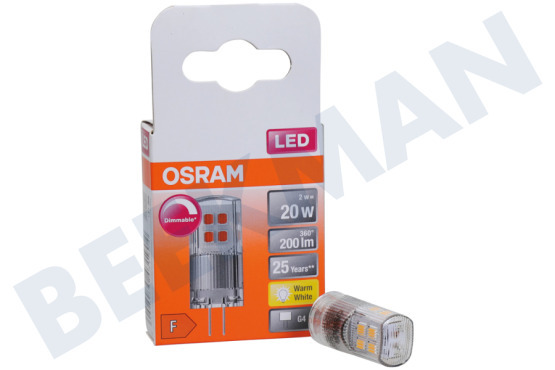 Osram  LED Pin Dim CL20 G4 2,0W 2700K
