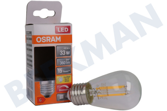 Osram  LED Mini Edison ST45 Dimbaar E27 4,8W