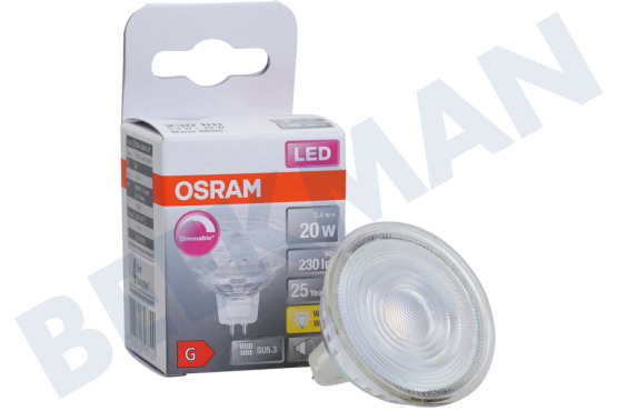 Osram  LED Superstar MR16 GU5.3 3,4W Dimbaar