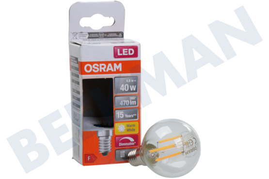 Osram  LED Retrofit Classic P40 Dimbaar E14 4,8W Helder