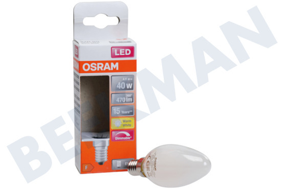 Osram  LED Retrofit Classic B40 Dimbaar E14 4,8W Mat