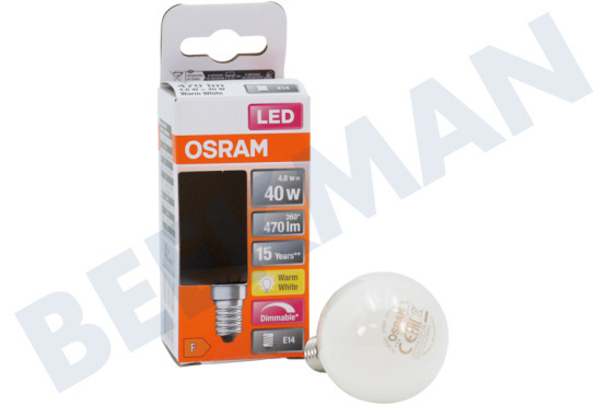 Osram  LED Retrofit Classic P40 Dimbaar E14 4,8W Mat