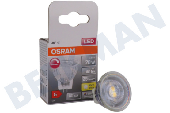 Osram  LED SUPERSTAR MR11 12V Dimbaar 2,8W GU4