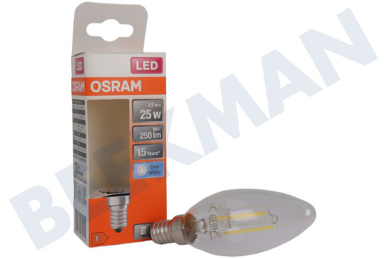 Osram  LED Retrofit Classic B25 E14 2,5W Helder