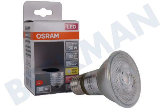 Osram  4058075433120 Parathom Reflectorlamp PAR20 Dimbaar E27 6,4W