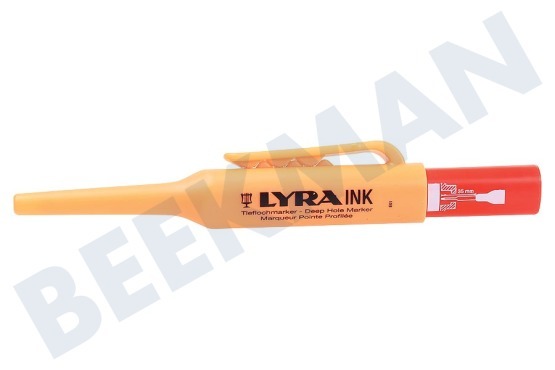 Lyra  3046115396 Lyra Ink Markeerpen Rood 35mm