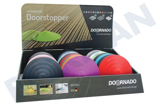 Doornado  Deurstop Display 24 stuks, diverse kleuren
