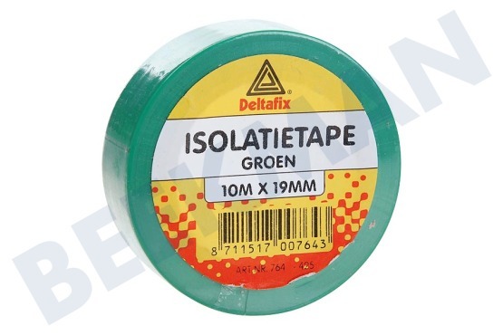 Deltafix  Isolatietape groen 10m x 19mm