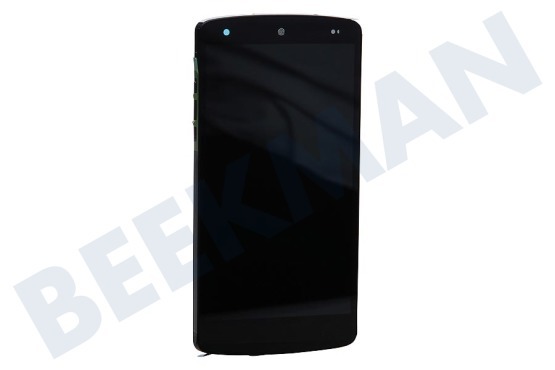 LG  Front Cover LCD Display met Touchscreen en Frame Zwart