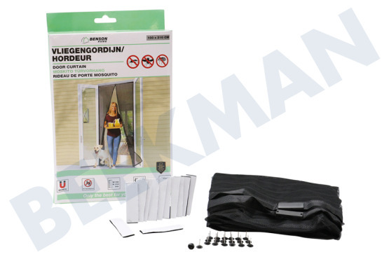 Benson  Ongedierteverjager Hordeur, Vliegengordijn Magnetisch