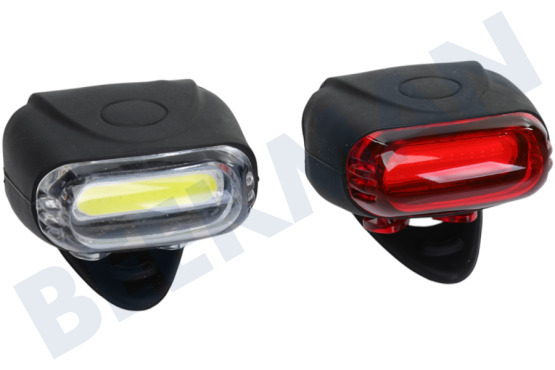 Universeel  LED Fietslampen COB Siliconen