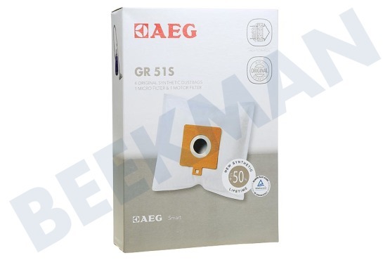 AEG Stofzuiger GR51S Smart 4 Stofzuigerzak en Filterset