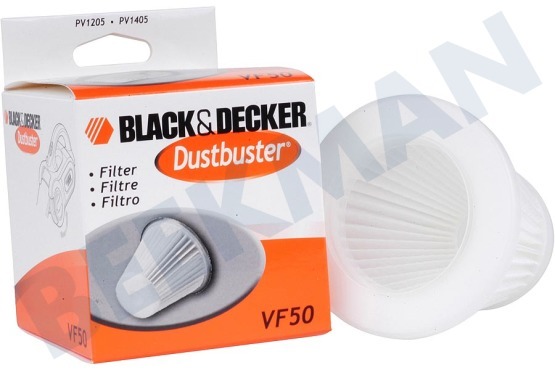 Black & Decker Stofzuiger VF50-XJ Filter Kruimeldief