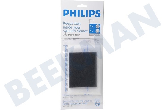 Philips Stofzuiger Filter micro, set van 3 stuks