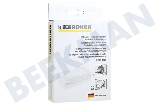 Karcher  2.863-020.0 Microfaser-Tuchset für Bodendüse Comfort Plus