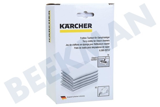 Karcher  6.369-357.0 Mikrofaser-Tuchset, Dampfreinger