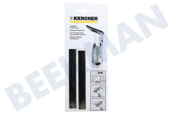 Karcher  2.633-104.0 Strip Vervangstrip rubber 2x 170mm.
